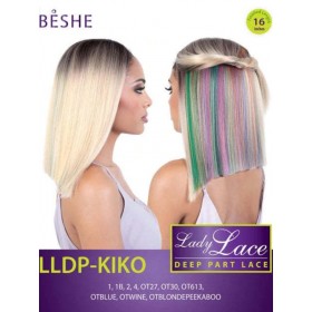 BESHE Synthetic Lace Front Wig Lady Lace DEEP PART LACE LLDP-KIKO