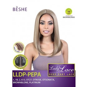BESHE Synthetic Lace Front Wig Lady Lace DEEP PART LACE LLDP-PEPA