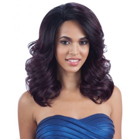 FREETRESS EQUAL SYNTHETIC HAIR LACE FRONT WIG LACE DEEP INVISIBLE L PART -  LEANNA
