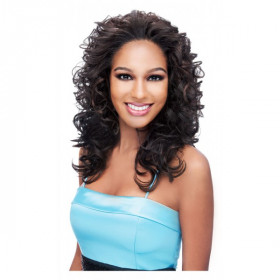 Outre Synthetic Hair Half Wig Quick Weave - NARISSA